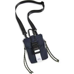 A.P.C. Crossbody Pouch Trek Iak, Male, Equipo, Accesorios, Negro, ONESIZE