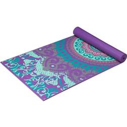 Gaiam Moroccan Garden Yoga Mat 4mm Classic Printed, Yogamattor