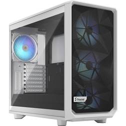 Fractal Design Meshify 2 RGB White TG Clear Tinted Tempered Glass Window Mid Tower Case