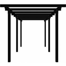 Plus Dobbelt pergola 2 moduler 476x238x226
