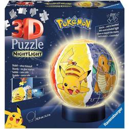 Ravensburger 3D Puzzle Pokémon with Night Light 72 Pieces