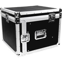 Roadinger Combo rack/ pult flightcase. Professionel. 6 unit