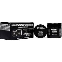 Brickell Ultimate Anti-Aging Routine, Anti-Wrinkle Night Face Cream Eye Cream