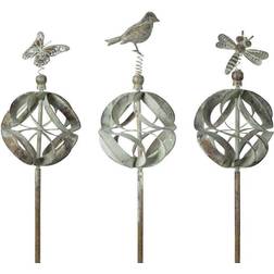 Melrose Butterfly, Bird & Dragonfly Garden Stake