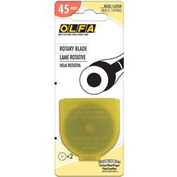 Olfa 1079062 RB45-2 45mm Straight Edge Rotary Snap-off Blade Knife