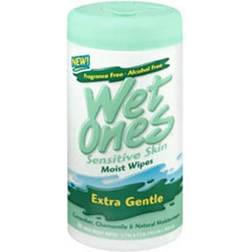 Wet Ones Sensitive Skin Hand Wipes Canister Fragrance Free 40 Ct