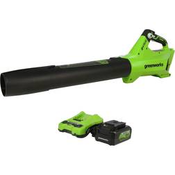 Greenworks 24V Brushless Axial Blower with 4Ah USB Battery and Charger BL24L410