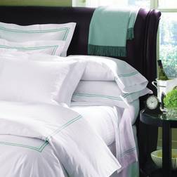 SFERRA Grande Hotel Pillow Case White, Blue (66x53.3cm)