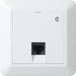 Elko EKO30156 Modularuttak 1xRJ45 RS Renhvit
