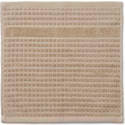 Juna Check Vaskeklud Viskestykke Beige (30x30cm)