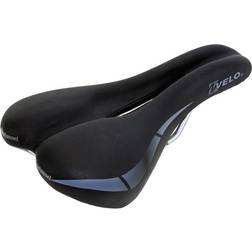 VELO Saddle Wide Channel M Black