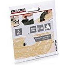 Kreator Trekant sliberpapir K240 5 stk. PAINT