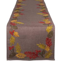 DII Fall Thanksgiving Tablecloth Multicolor