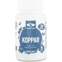 Healthwell Koppar 90 stk