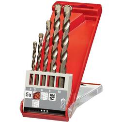 Kwb Masonry Drill Bit Set ISO 5468, Carbide-Tipped, 5 and 8-Piece 0385-00