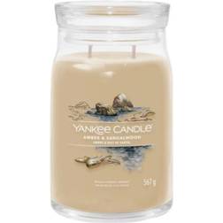 Yankee Candle Rumdufte stearinlys Amber & Sandalwood 567 Duftlys