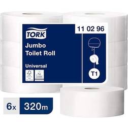 Tork Toalettpapper Jumbo Universal T1 2-lager