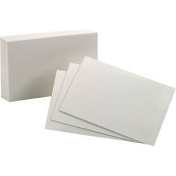 Oxford Unruled Index Cards, 4 X