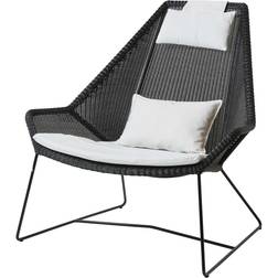 Cane-Line Breeze Highback Loungestol Stolehynde Hvid