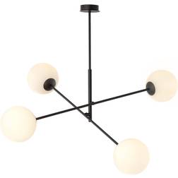 Linear Black/Opal Pendel ∅ 15cm
