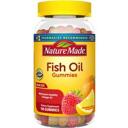 Nature Made Fish Oil Adult Gummies Lemon Strawberry Banana