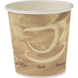 Solo DART 4 oz Paper Hot Paper Cups Brown Part #SCC374MS