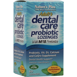 Nature's Plus Dental Care Probiotic Lozenges Peppermint