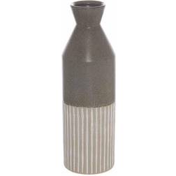 Hill Interiors Mason Collection Grey Ellipse Vase