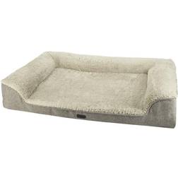 Nobby Lit Pour Chien Confort Orthopédique Carré Pet Calbu - Beige