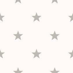 Noordwand Noordwand tapet Friends & Coffee Little Stars lysegrå og hvid