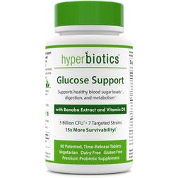 Hyperbiotics Glucose Support 5 billion CFU 60