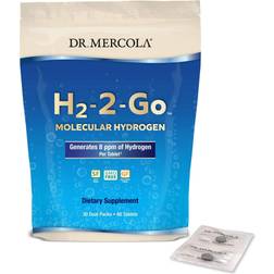 Dr. Mercola H2-2-Go Packets, Up to 8ppm of Molecular Hydrogen Gas* 60 pcs