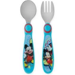 Disney Baby Mickey Mouse Clubhouse Easy Grasp Flatware multi Utensils