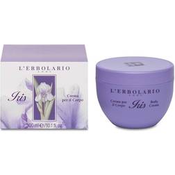 L'Erbolario Iris - Body Cream Floral, Powdery Scent Smooth Soften Skin Marshmallow