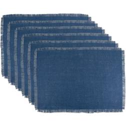 DII Nautical Jute Place Mat Blue (48.26x)