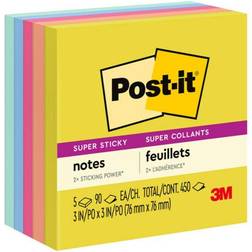 3M Post-it Notes Super Sticky Note Pads Joy