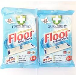 Shield Anti-Bacterial Floor Surface XL Wipes