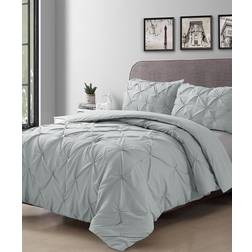 Swift Home Pintuck Bedspread Silver