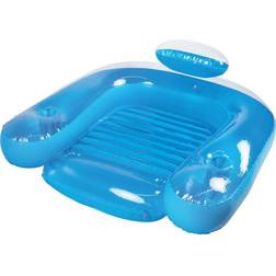 Poolmaster 1-Seat Blue Inflatable Lounger 85598