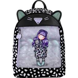Safta Gorjuss Smitten Kitten Casual Backpack - Black/White