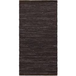 Rug Solid Lädermatta, Choco Brun