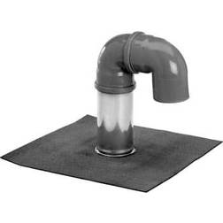 Jual Ø75x250 mm, stål/SBS, 2 plastbøjninger