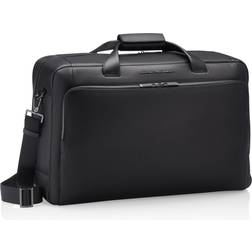 Porsche Design Roadster Leather Weekender - Black