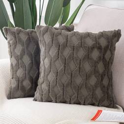 Luxury Style Complete Decoration Pillows Brown, Beige, Grey, White (30.5x30.5cm)