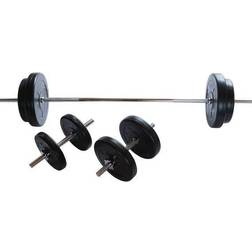 V-Fit Barbell Weight Set 50kg