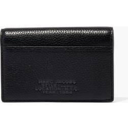 Marc Jacobs The Leather Small Bifold Wallet in Black - Black