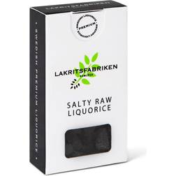 Lakritsfabriken Salty Raw Liquorice 25g