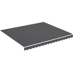 vidaXL Tela De Repuesto Para Toldo Gris Antracita 4x3,5 m