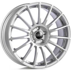 OZ Superturismo LM Matt Silver Black Lettering 8.5x19