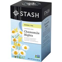Stash Herbal Tea Chamomile Nights Caffeine Free 20 Count 20st